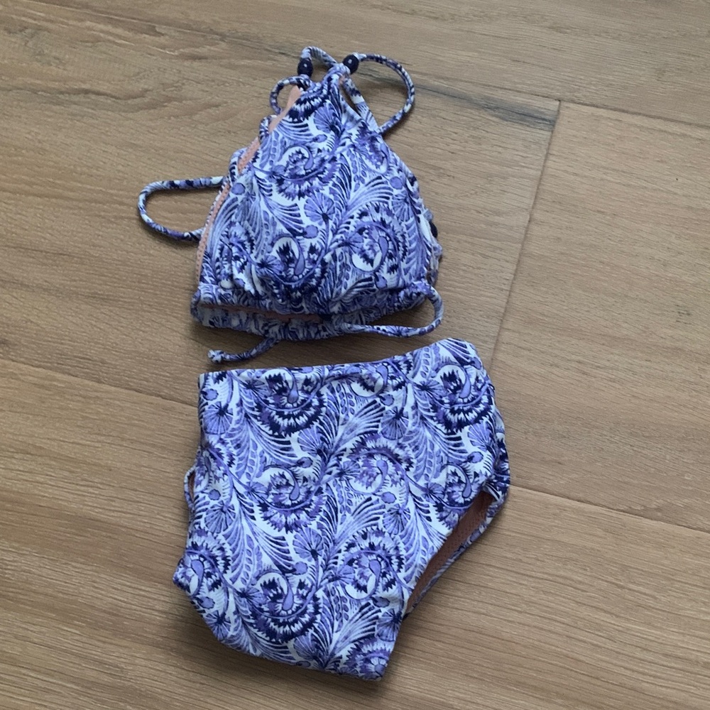 J. Crew Paisley Bikini Set - Picture 4 of 6